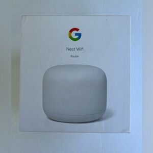 Open Box Google Nest WiFi Router Model H2D AC2200  White